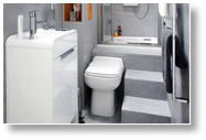 Aménagement de petites salles de bain dans de petites surfaces
